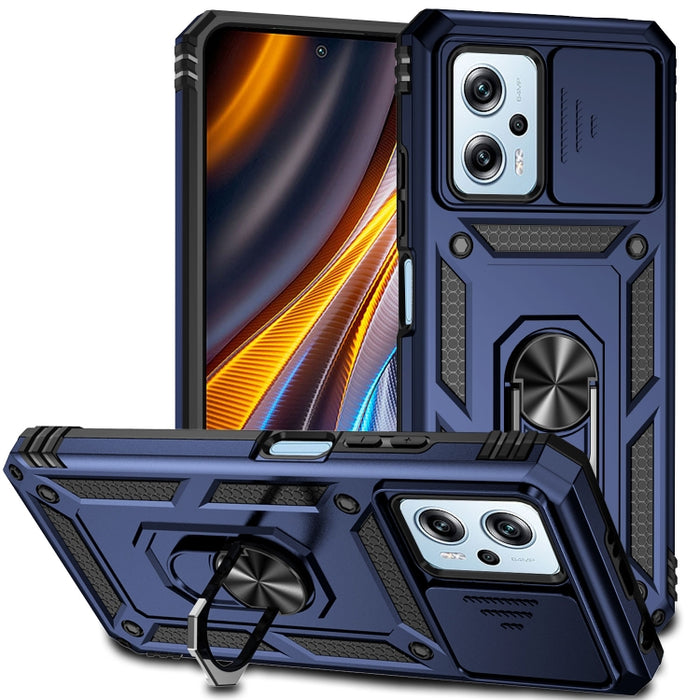 Estuche para teléfono con soporte deslizante Camshield, For Xiaomi Redmi Note 11T Pro, For Xiaomi 12T/12T Pro/Redmi K50 Ultra, For Motorola Moto G52/G82