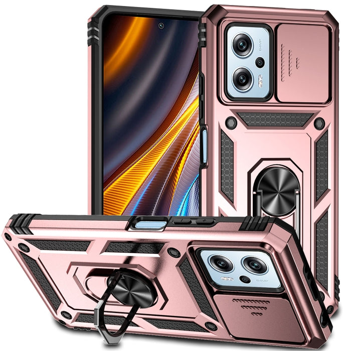 Estuche para teléfono con soporte deslizante Camshield, For Xiaomi Redmi Note 11T Pro, For Xiaomi 12T/12T Pro/Redmi K50 Ultra, For Motorola Moto G52/G82