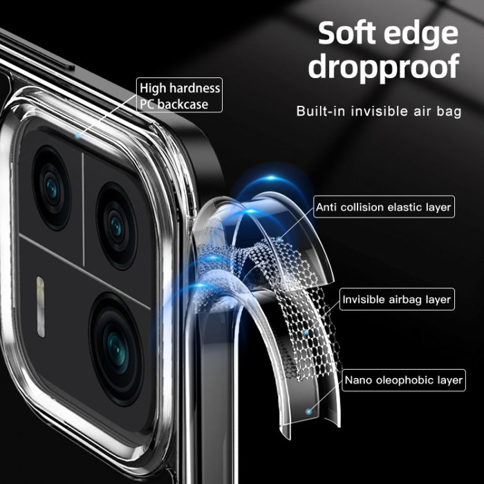 Armor Clear TPU Funda dura para PC, For Honor 80, For Honor 80 Pro, For Xiaomi 13, For Xiaomi 13 Pro