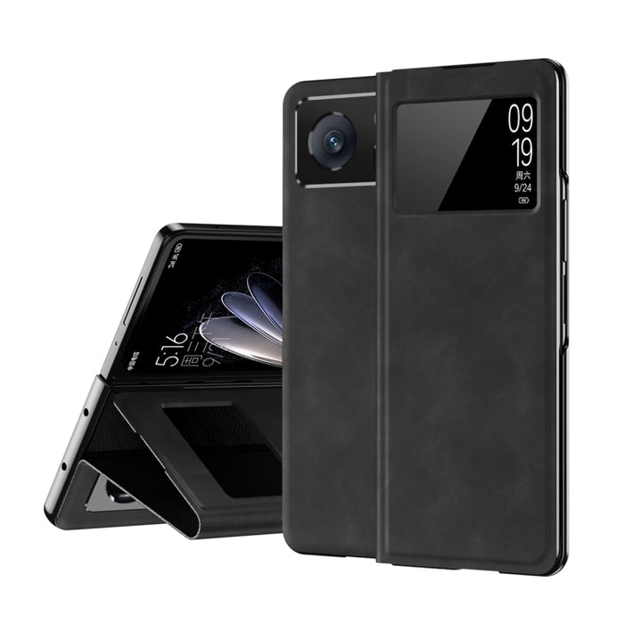 Estuche de cuero para teléfono a prueba de golpes con textura Napa de la serie Celebrity, For Xiaomi Mix Fold 2