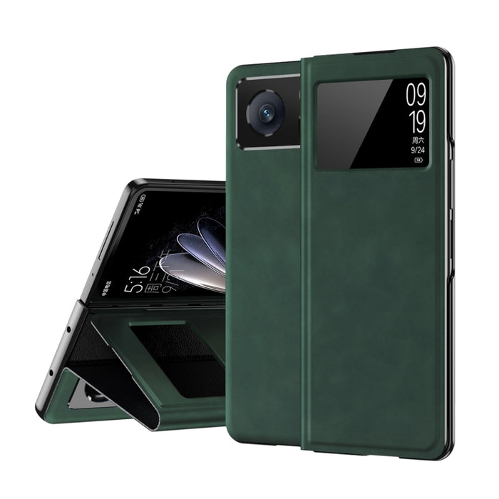 Estuche de cuero para teléfono a prueba de golpes con textura Napa de la serie Celebrity, For Xiaomi Mix Fold 2
