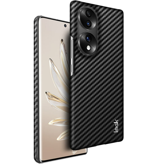 imak Ruiyi serie fibra de carbono PU + caja del teléfono de la PC, For BlackBerry KEYone/DTEK70, For Honor 70 5G, For Xiaomi Poco C40, For Xiaomi 12T 5G/Redmi K50 Ultra 5G, For Nokia G11/G21, For Samsung Galaxy A04 4G, For Samsung Galaxy A23E