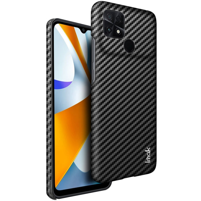 imak Ruiyi serie fibra de carbono PU + caja del teléfono de la PC, For BlackBerry KEYone/DTEK70, For Honor 70 5G, For Xiaomi Poco C40, For Xiaomi 12T 5G/Redmi K50 Ultra 5G, For Nokia G11/G21, For Samsung Galaxy A04 4G, For Samsung Galaxy A23E