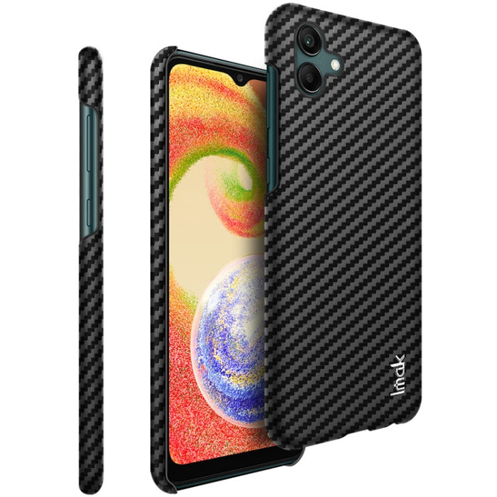 imak Ruiyi serie fibra de carbono PU + caja del teléfono de la PC, For BlackBerry KEYone/DTEK70, For Honor 70 5G, For Xiaomi Poco C40, For Xiaomi 12T 5G/Redmi K50 Ultra 5G, For Nokia G11/G21, For Samsung Galaxy A04 4G, For Samsung Galaxy A23E