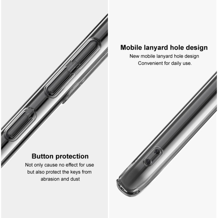 imak Wing II Pro Series Estuche protector de teléfono de cristal resistente al desgaste, For Xiaomi Redmi Note 12 China, For Xiaomi Redmi Note 12 Pro 5G China, For Xiaomi Redmi Note 12 Pro+ 5G India