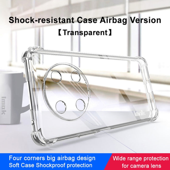 Caja del teléfono de TPU con bolsa de aire a prueba de golpes imak, For Honor X30 5G/Magic4 Lite 5G/X40 GT 5G, For OnePlus Nord N300 5G, For OPPO K10 5G India/A77 5G 2022/A57 5G 2022, For Realme Narzo 50 5G/Q5i 5G/V23 5G/V23i 5G                        ...