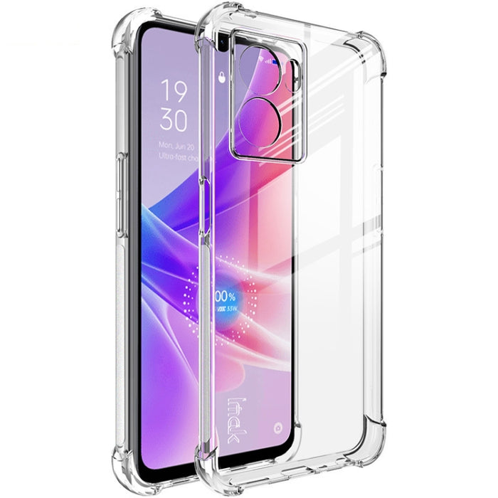 Caja del teléfono de TPU con bolsa de aire a prueba de golpes imak, For Honor X30 5G/Magic4 Lite 5G/X40 GT 5G, For OnePlus Nord N300 5G, For OPPO K10 5G India/A77 5G 2022/A57 5G 2022, For Realme Narzo 50 5G/Q5i 5G/V23 5G/V23i 5G                        ...