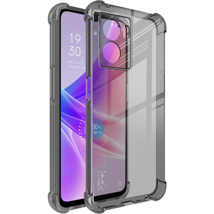 Caja del teléfono de TPU con bolsa de aire a prueba de golpes imak, For Honor X30 5G/Magic4 Lite 5G/X40 GT 5G, For OnePlus Nord N300 5G, For OPPO K10 5G India/A77 5G 2022/A57 5G 2022, For Realme Narzo 50 5G/Q5i 5G/V23 5G/V23i 5G                        ...