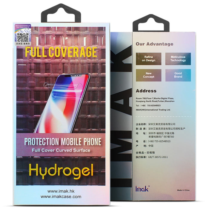2 uds imak Protector de pantalla completa curvo película de hidrogel Protector trasero, For Xiaomi Redmi Note 12 Pro 5G China/Indian, For Xiaomi Redmi Note 12 Pro+ 5G China/Indian, For Xiaomi 12T/12T Pro/Redmi K50