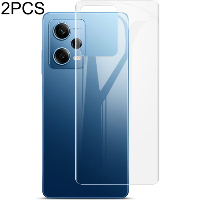 2 uds imak Protector de pantalla completa curvo película de hidrogel Protector trasero, For Xiaomi Redmi Note 12 Pro 5G China/Indian, For Xiaomi Redmi Note 12 Pro+ 5G China/Indian, For Xiaomi 12T/12T Pro/Redmi K50