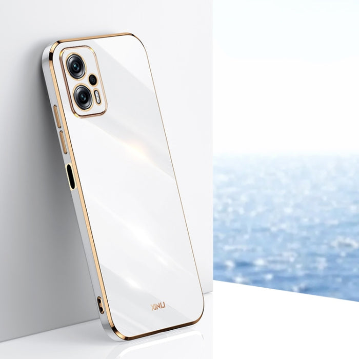 XINLI Straight Edge 6D Electroplate TPU Funda para teléfono, For Xiaomi Redmi Note 11E, For Xiaomi Redmi Note 11 Pro 4G/5G Foreign, For Xiaomi Redmi Note 11T Pro, For Xiaomi Redmi K50, For Xiaomi Redmi K50 Ultra, For Xiaomi Redmi K50 Pro               ...