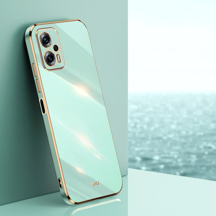 XINLI Straight Edge 6D Electroplate TPU Funda para teléfono, For Xiaomi Redmi Note 11E, For Xiaomi Redmi Note 11 Pro 4G/5G Foreign, For Xiaomi Redmi Note 11T Pro, For Xiaomi Redmi K50, For Xiaomi Redmi K50 Ultra, For Xiaomi Redmi K50 Pro               ...