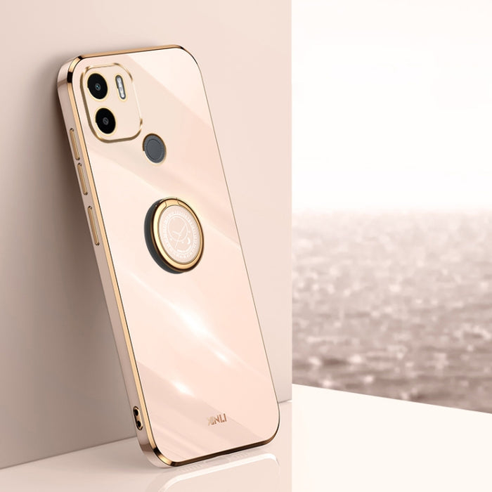XINLI Straight Edge 6D Electroplate TPU Funda para teléfono con soporte para anillo, For Xiaomi Redmi Note 11E, For Xiaomi Redmi Note 11 Pro 4G/5G Foreign, For Xiaomi Redmi Note 11T Pro, For Xiaomi Redmi K50, For Xiaomi Redmi K50 Ultra                 ...