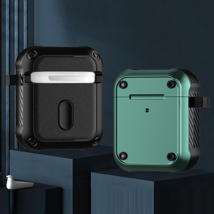 Estuche protector para auriculares Wing TPU + PC a prueba de golpes, For AirPods 1 / 2, For  AirPods 3, For AirPods Pro, For AirPods Pro 2