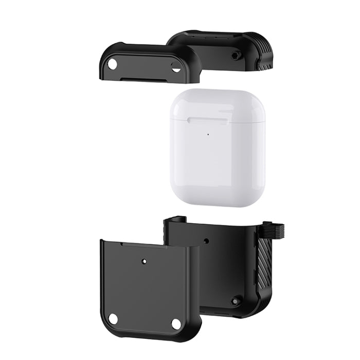 Estuche protector para auriculares Wing TPU + PC a prueba de golpes, For AirPods 1 / 2, For  AirPods 3, For AirPods Pro, For AirPods Pro 2