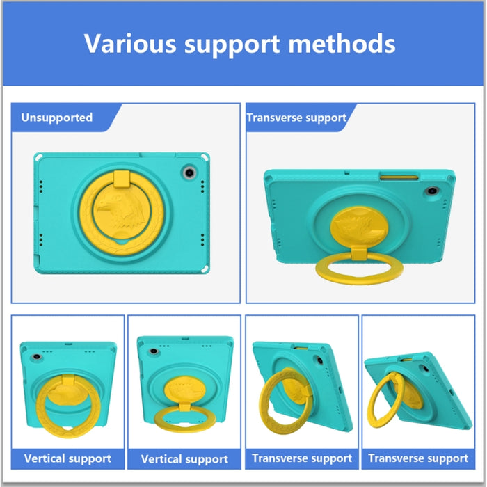 Estuche para tableta a prueba de golpes EVA + PC con marco impermeable, For Samsung Galaxy Tab A8 10.5 2021, For Amazon Kindle Fire HD7 2022, For Amazon Kindle Fire HD10 2021, For iPad 5 / 7 / 6 / 8 / 9, For iPad Pro 10.5 2019/2017 / 10.2 2021/2019    ...