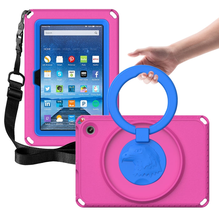 Estuche para tableta a prueba de golpes EVA + PC con marco impermeable, For Samsung Galaxy Tab A8 10.5 2021, For Amazon Kindle Fire HD7 2022, For Amazon Kindle Fire HD10 2021, For iPad 5 / 7 / 6 / 8 / 9, For iPad Pro 10.5 2019/2017 / 10.2 2021/2019    ...