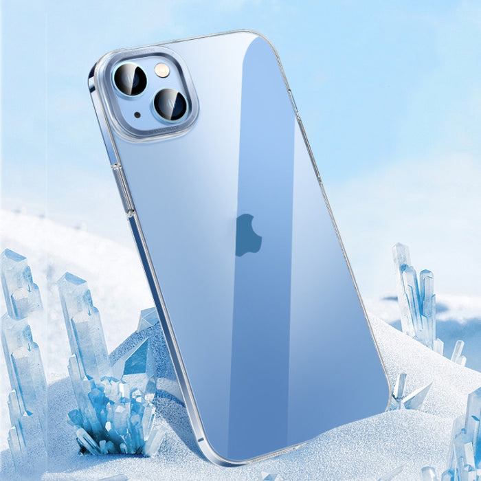 Caja transparente del teléfono de la PC del cristal de la llave del metal, For iPhone 14, For iPhone 14 Plus, For iPhone 14 Pro, For iPhone 14 Pro Max, For iPhone 13, For iPhone 13 Pro, For iPhone 13 Pro Max