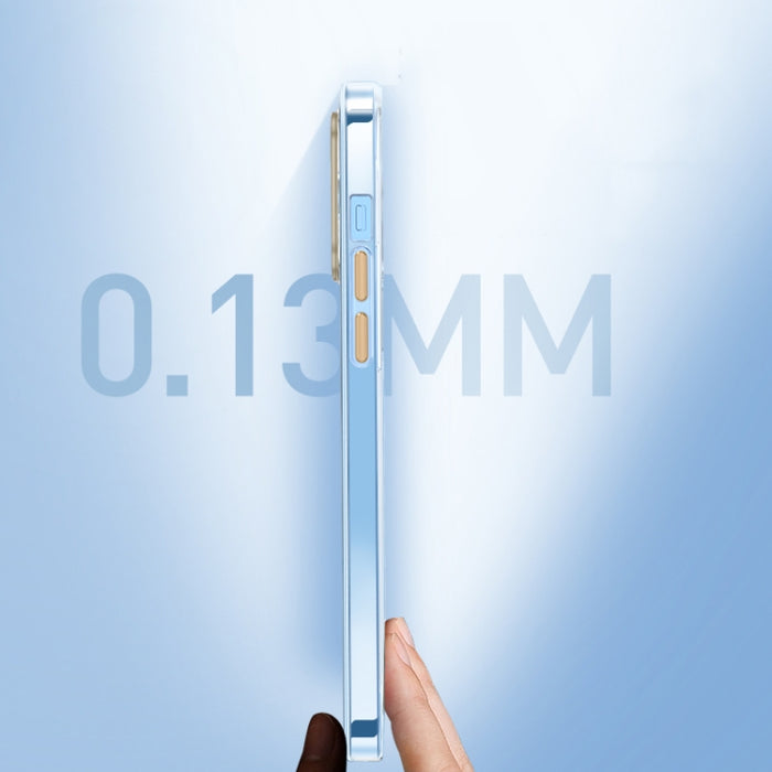 Caja transparente del teléfono de la PC del cristal de la llave del metal, For iPhone 14, For iPhone 14 Plus, For iPhone 14 Pro, For iPhone 14 Pro Max, For iPhone 13, For iPhone 13 Pro, For iPhone 13 Pro Max