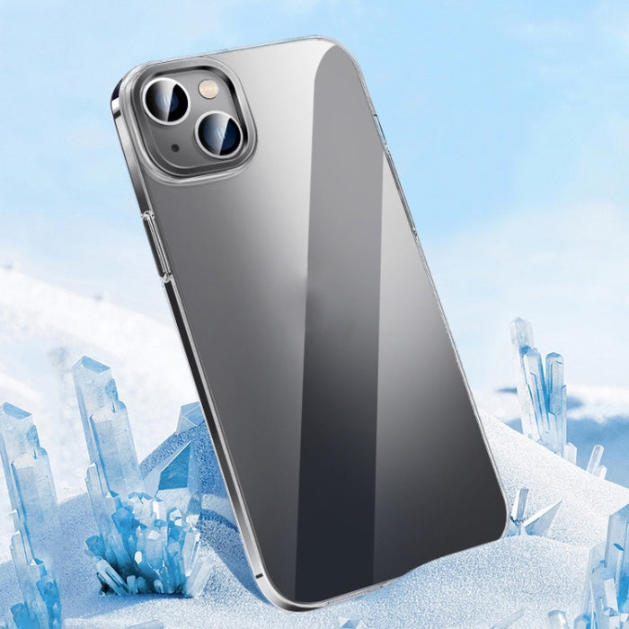 Caja transparente del teléfono de la PC del cristal de la llave del metal, For iPhone 14, For iPhone 14 Plus, For iPhone 14 Pro, For iPhone 14 Pro Max, For iPhone 13, For iPhone 13 Pro, For iPhone 13 Pro Max