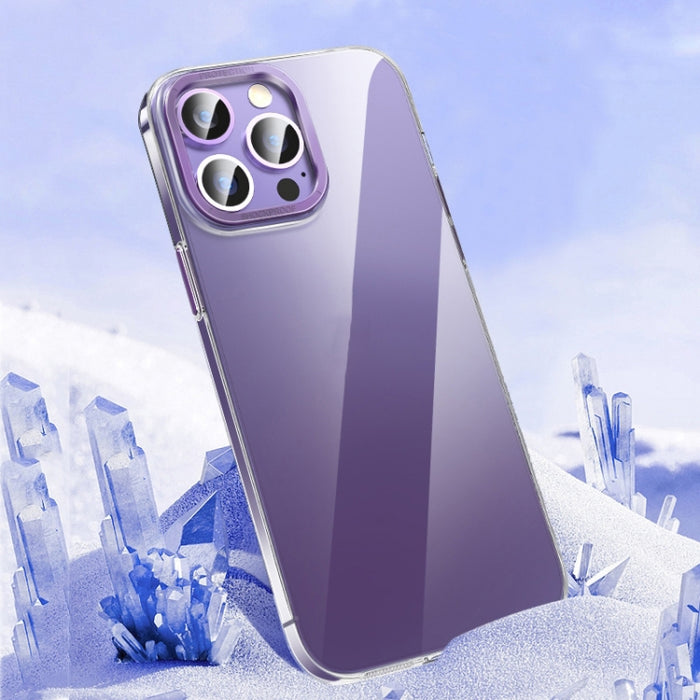 Caja transparente del teléfono de la PC del cristal de la llave del metal, For iPhone 14, For iPhone 14 Plus, For iPhone 14 Pro, For iPhone 14 Pro Max, For iPhone 13, For iPhone 13 Pro, For iPhone 13 Pro Max
