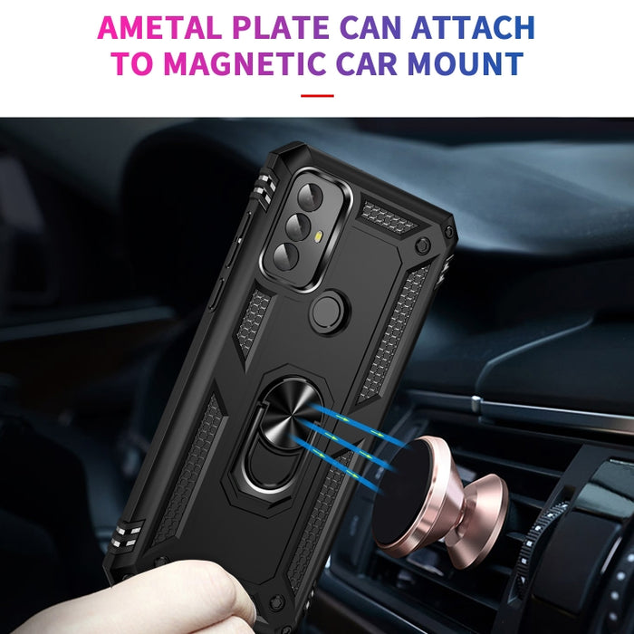 Funda para teléfono TPU + PC a prueba de golpes con soporte, For Motorola Moto G Play 2023, For Xiaomi 12T / 12T Pro