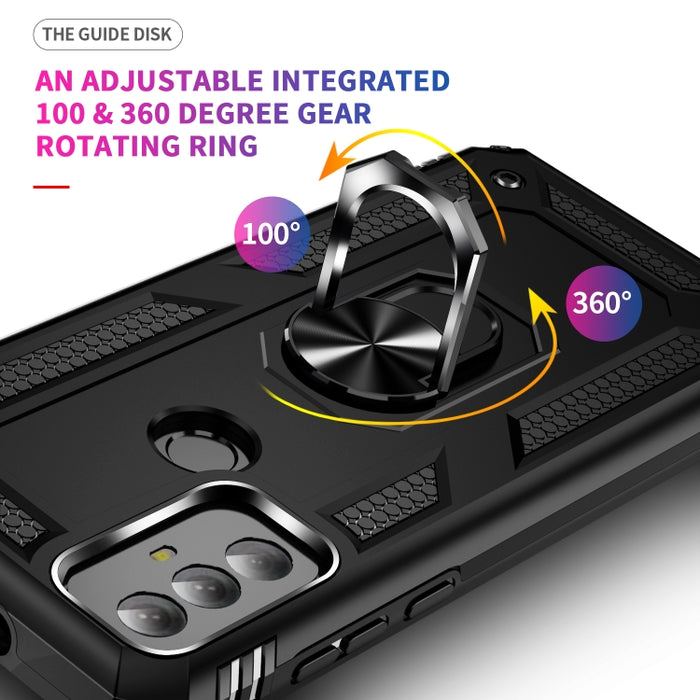 Funda para teléfono TPU + PC a prueba de golpes con soporte, For Motorola Moto G Play 2023, For Xiaomi 12T / 12T Pro
