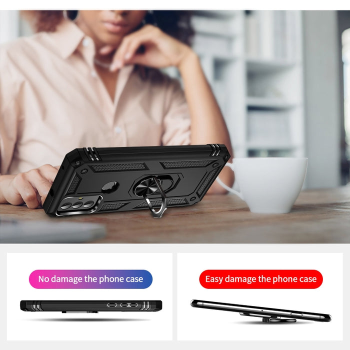 Funda para teléfono TPU + PC a prueba de golpes con soporte, For Motorola Moto G Play 2023, For Xiaomi 12T / 12T Pro