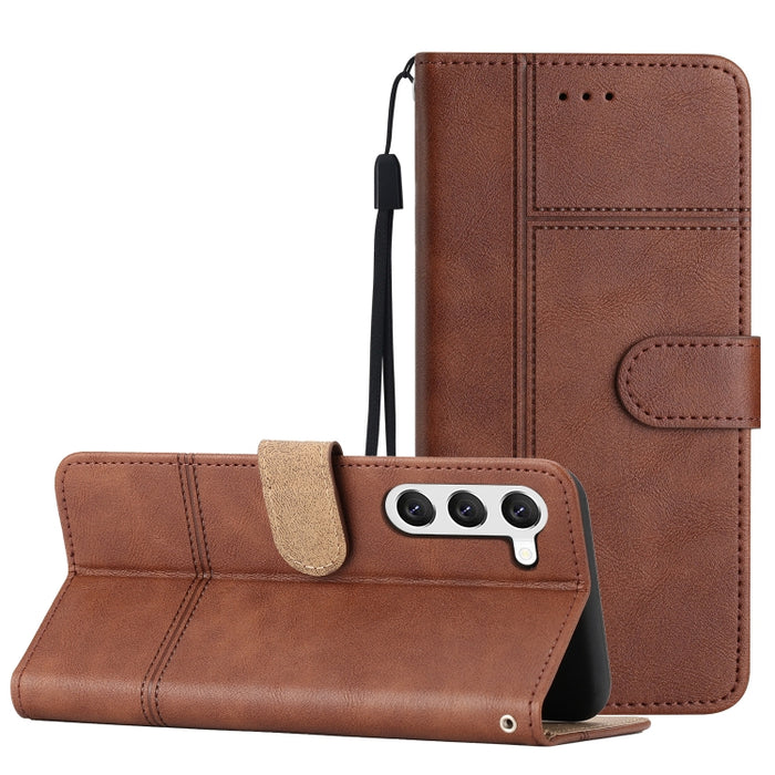 Estuche para teléfono de cuero con textura de piel de vaca de estilo empresarial, For Xiaomi 12T, For Xiaomi 12 Lite, For Xiaomi 12 Pro, For Xiaomi Redmi 10 2022, For Xiaomi Redmi 10A, For Xiaomi Redmi 10C, For Xiaomi Redmi A1, For Samsung Galaxy S23 5...