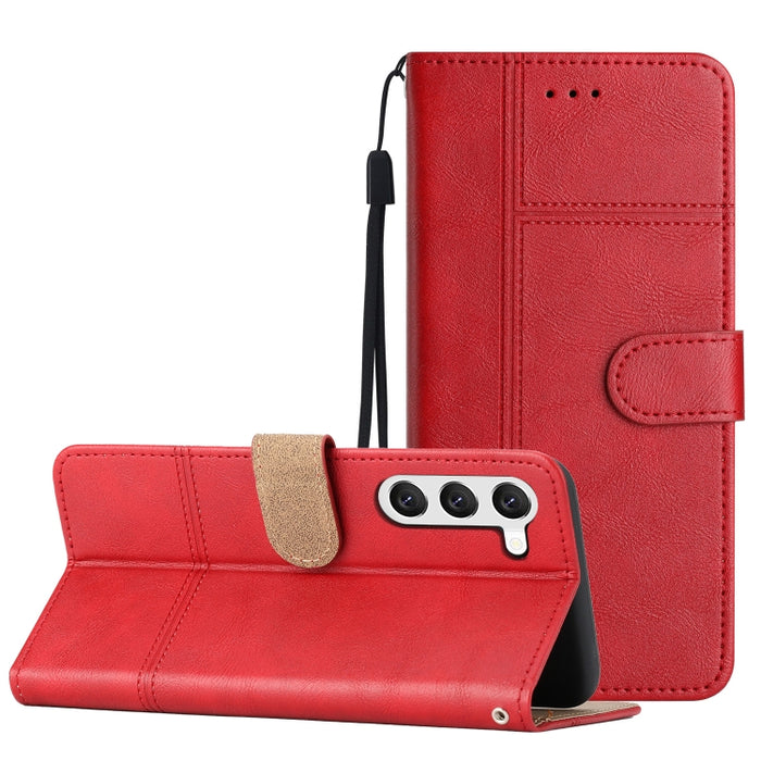 Estuche para teléfono de cuero con textura de piel de vaca de estilo empresarial, For Xiaomi 12T, For Xiaomi 12 Lite, For Xiaomi 12 Pro, For Xiaomi Redmi 10 2022, For Xiaomi Redmi 10A, For Xiaomi Redmi 10C, For Xiaomi Redmi A1, For Samsung Galaxy S23 5...