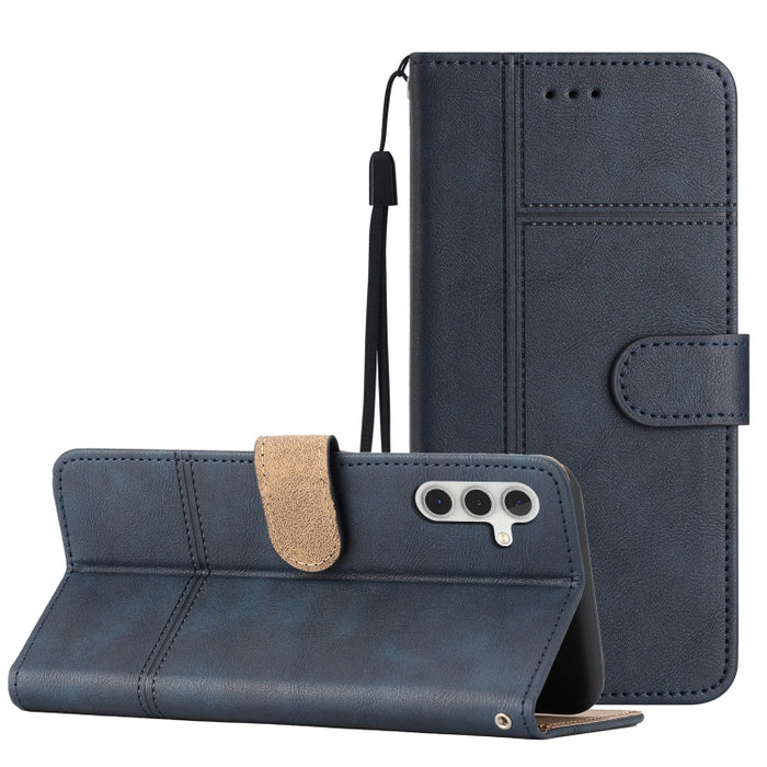 Estuche para teléfono de cuero con textura de piel de vaca de estilo empresarial, For Xiaomi 12T, For Xiaomi 12 Lite, For Xiaomi 12 Pro, For Xiaomi Redmi 10 2022, For Xiaomi Redmi 10A, For Xiaomi Redmi 10C, For Xiaomi Redmi A1, For Samsung Galaxy S23 5...