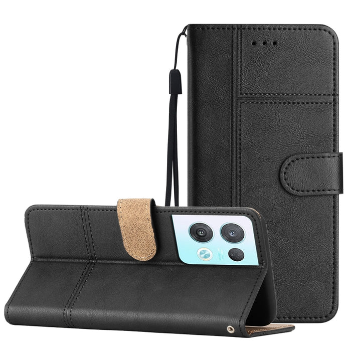 Estuche para teléfono de cuero con textura de piel de vaca de estilo empresarial, For Xiaomi 12T, For Xiaomi 12 Lite, For Xiaomi 12 Pro, For Xiaomi Redmi 10 2022, For Xiaomi Redmi 10A, For Xiaomi Redmi 10C, For Xiaomi Redmi A1, For Samsung Galaxy S23 5...