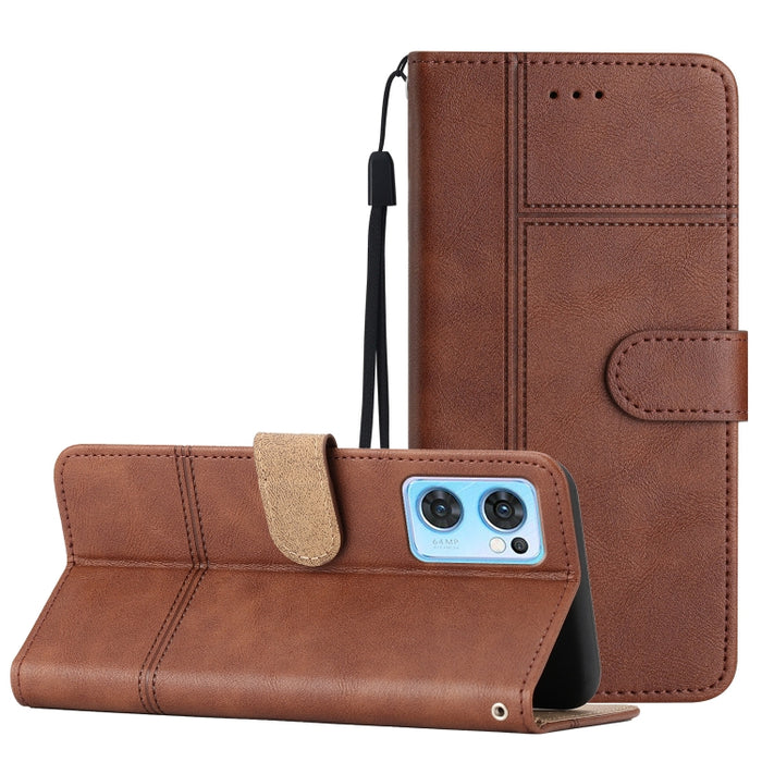 Estuche para teléfono de cuero con textura de piel de vaca de estilo empresarial, For Xiaomi 12T, For Xiaomi 12 Lite, For Xiaomi 12 Pro, For Xiaomi Redmi 10 2022, For Xiaomi Redmi 10A, For Xiaomi Redmi 10C, For Xiaomi Redmi A1, For Samsung Galaxy S23 5...