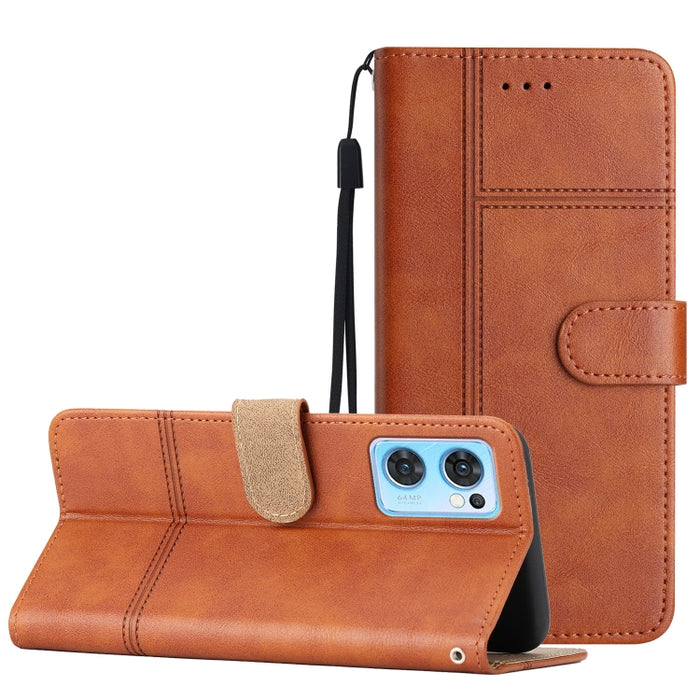 Estuche para teléfono de cuero con textura de piel de vaca de estilo empresarial, For Xiaomi 12T, For Xiaomi 12 Lite, For Xiaomi 12 Pro, For Xiaomi Redmi 10 2022, For Xiaomi Redmi 10A, For Xiaomi Redmi 10C, For Xiaomi Redmi A1, For Samsung Galaxy S23 5...