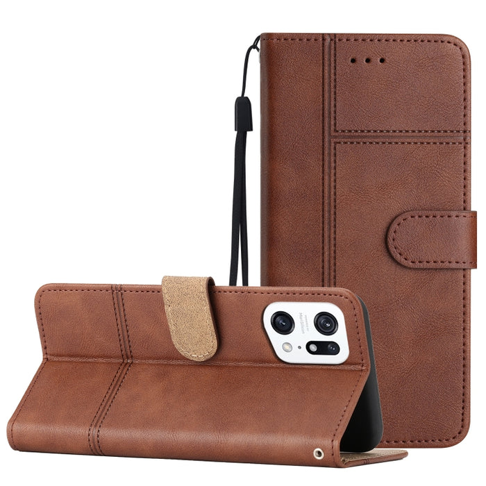Estuche para teléfono de cuero con textura de piel de vaca de estilo empresarial, For Xiaomi 12T, For Xiaomi 12 Lite, For Xiaomi 12 Pro, For Xiaomi Redmi 10 2022, For Xiaomi Redmi 10A, For Xiaomi Redmi 10C, For Xiaomi Redmi A1, For Samsung Galaxy S23 5...