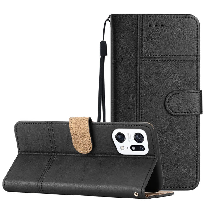 Estuche para teléfono de cuero con textura de piel de vaca de estilo empresarial, For Xiaomi 12T, For Xiaomi 12 Lite, For Xiaomi 12 Pro, For Xiaomi Redmi 10 2022, For Xiaomi Redmi 10A, For Xiaomi Redmi 10C, For Xiaomi Redmi A1, For Samsung Galaxy S23 5...