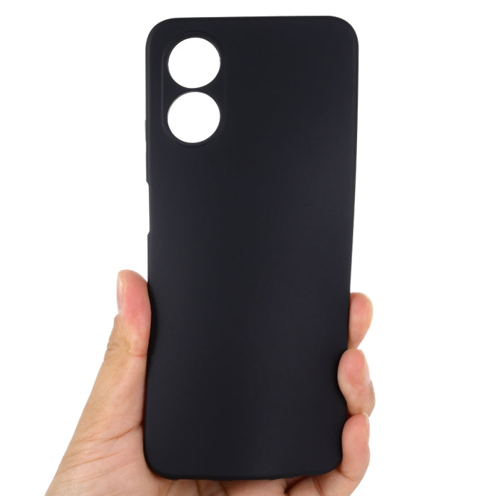 Funda de teléfono a prueba de golpes de silicona líquida de color puro, For OPPO A17 / A17K, For Xiaomi 12T Pro