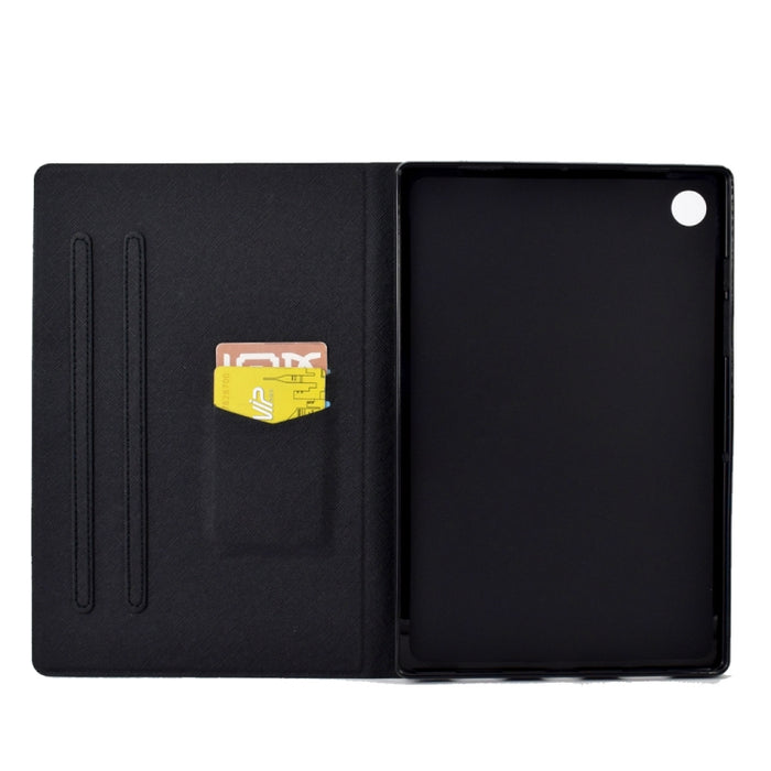 Estuche para tableta de cuero inteligente de TPU prensado eléctrico, For Samsung Galaxy Tab A8 10.5 2021 / A8 2022, For Samsung Galaxy Tab S6 Lite SM-P610, For Samsung Galaxy Tab A 8.0 T350, For Samsung Galaxy Tab A7 10.4 2020 / 2022                   ...