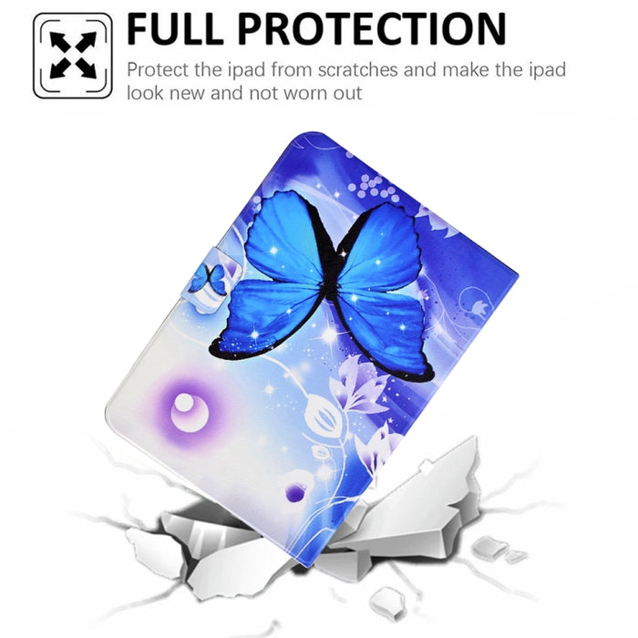 Estuche para tableta de cuero inteligente de TPU prensado eléctrico, For Samsung Galaxy Tab A8 10.5 2021 / A8 2022, For Samsung Galaxy Tab S6 Lite SM-P610, For Samsung Galaxy Tab A 8.0 T350, For Samsung Galaxy Tab A7 10.4 2020 / 2022                   ...