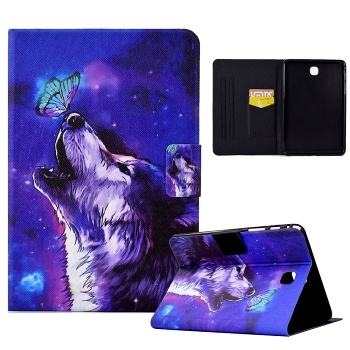 Estuche para tableta de cuero inteligente de TPU prensado eléctrico, For Samsung Galaxy Tab A8 10.5 2021 / A8 2022, For Samsung Galaxy Tab S6 Lite SM-P610, For Samsung Galaxy Tab A 8.0 T350, For Samsung Galaxy Tab A7 10.4 2020 / 2022�������������������...