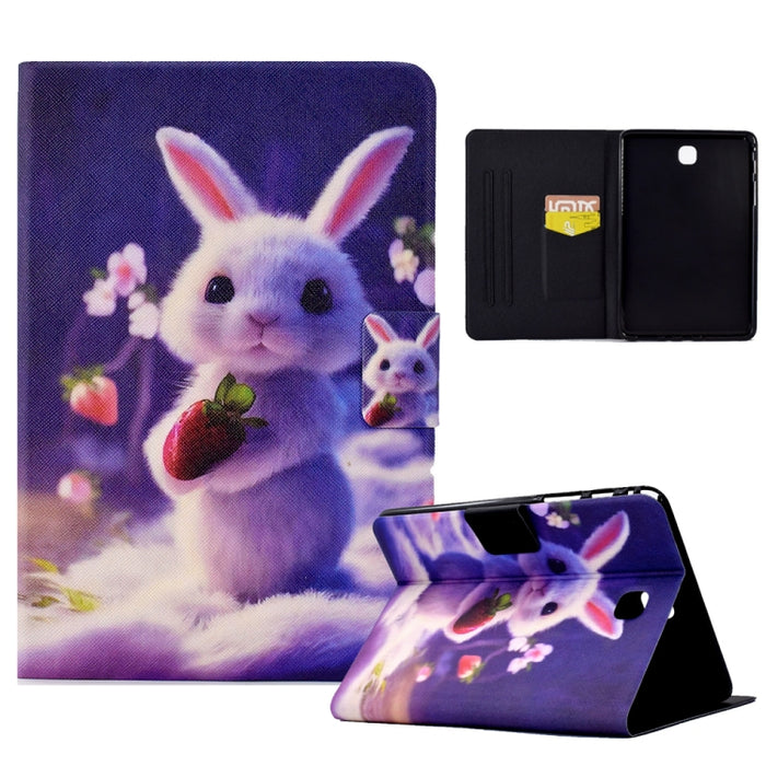 Estuche para tableta de cuero inteligente de TPU prensado eléctrico, For Samsung Galaxy Tab A8 10.5 2021 / A8 2022, For Samsung Galaxy Tab S6 Lite SM-P610, For Samsung Galaxy Tab A 8.0 T350, For Samsung Galaxy Tab A7 10.4 2020 / 2022                   ...