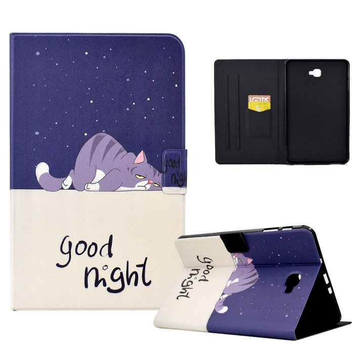 Estuche para tableta de cuero inteligente de TPU prensado eléctrico, For Samsung Galaxy Tab A8 10.5 2021 / A8 2022, For Samsung Galaxy Tab S6 Lite SM-P610, For Samsung Galaxy Tab A 8.0 T350, For Samsung Galaxy Tab A7 10.4 2020 / 2022                   ...