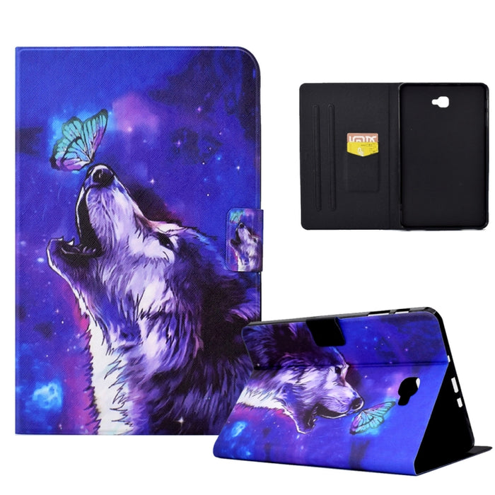 Estuche para tableta de cuero inteligente de TPU prensado eléctrico, For Samsung Galaxy Tab A8 10.5 2021 / A8 2022, For Samsung Galaxy Tab S6 Lite SM-P610, For Samsung Galaxy Tab A 8.0 T350, For Samsung Galaxy Tab A7 10.4 2020 / 2022�������������������...