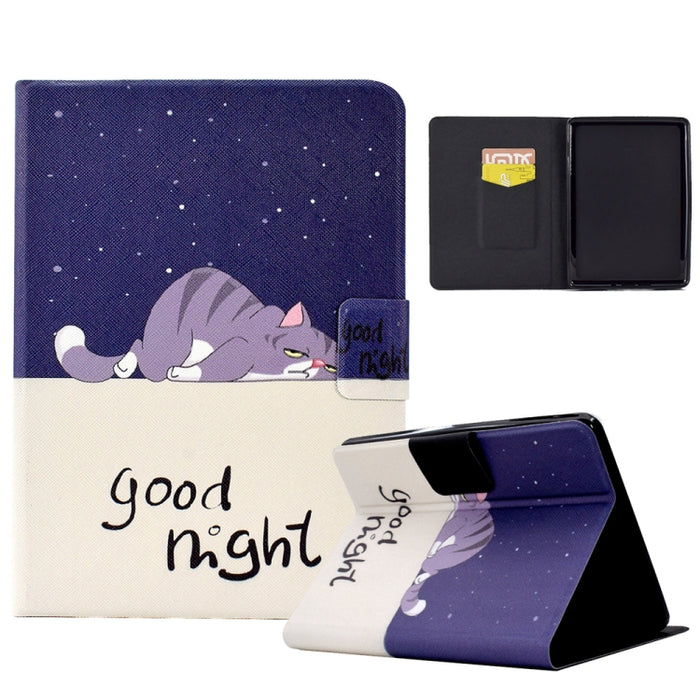 Estuche para tableta de cuero inteligente de TPU prensado eléctrico, For Samsung Galaxy Tab A8 10.5 2021 / A8 2022, For Samsung Galaxy Tab S6 Lite SM-P610, For Samsung Galaxy Tab A 8.0 T350, For Samsung Galaxy Tab A7 10.4 2020 / 2022�������������������...