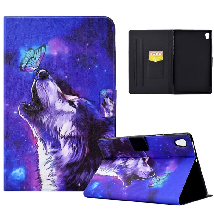 Estuche para tableta de cuero inteligente de TPU prensado eléctrico, For Samsung Galaxy Tab A8 10.5 2021 / A8 2022, For Samsung Galaxy Tab S6 Lite SM-P610, For Samsung Galaxy Tab A 8.0 T350, For Samsung Galaxy Tab A7 10.4 2020 / 2022�������������������...