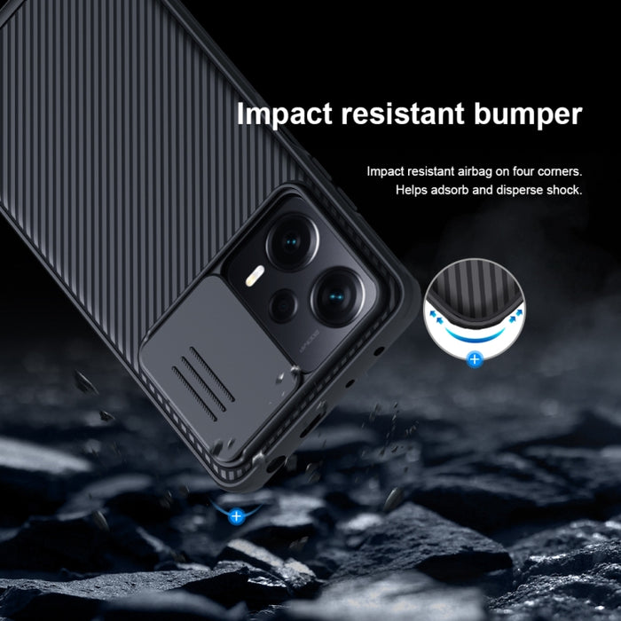 Estuche para teléfono NILLKIN CamShield Pro PC, For Xiaomi Redmi Note 12 Pro 5G China, For Xiaomi Redmi Note 12 Pro+ China