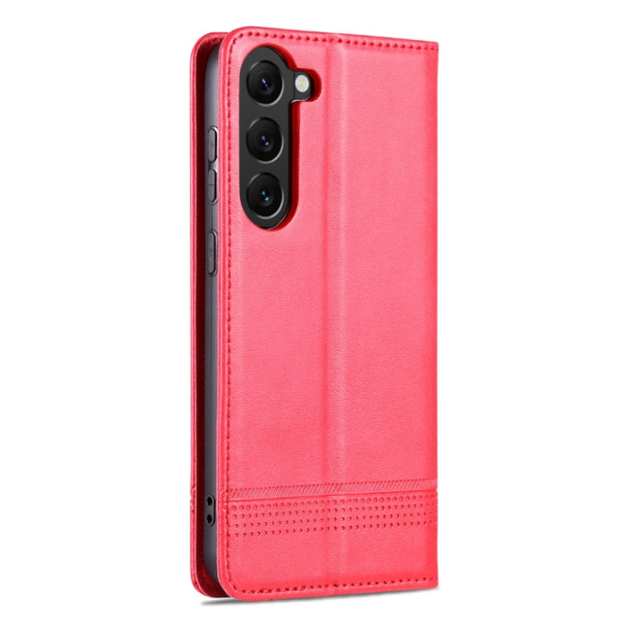 AZNS Funda de cuero con tapa magnética con textura de becerro para teléfono, For Samsung Galaxy S23 5G, For Samsung Galaxy S23+ 5G, For Samsung Galaxy S23 Ultra 5G, For Xiaomi Redmi Note 12 Pro 5G China / Note 12 Pro 5G+ China