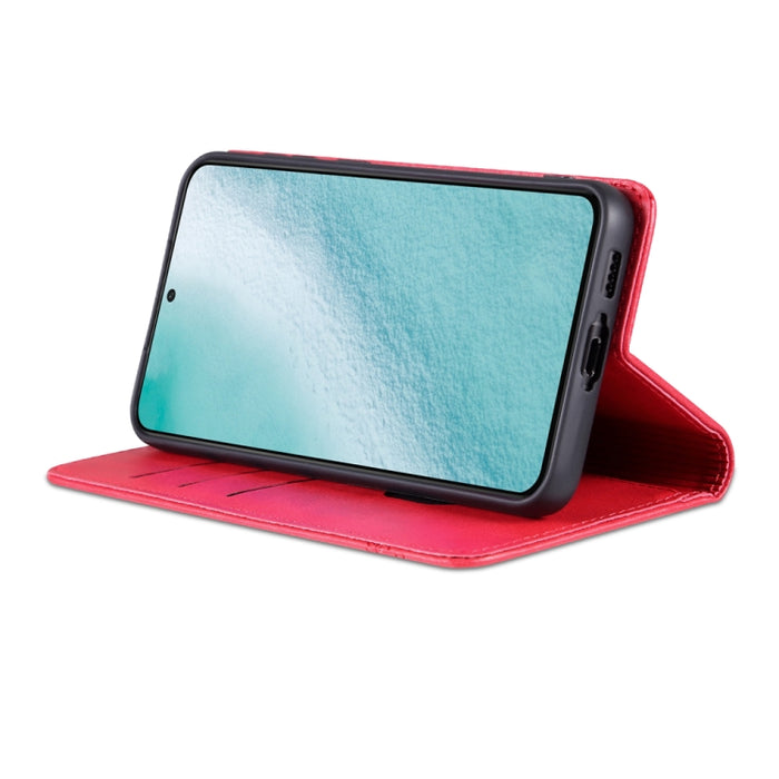 AZNS Funda de cuero con tapa magnética con textura de becerro para teléfono, For Samsung Galaxy S23 5G, For Samsung Galaxy S23+ 5G, For Samsung Galaxy S23 Ultra 5G, For Xiaomi Redmi Note 12 Pro 5G China / Note 12 Pro 5G+ China