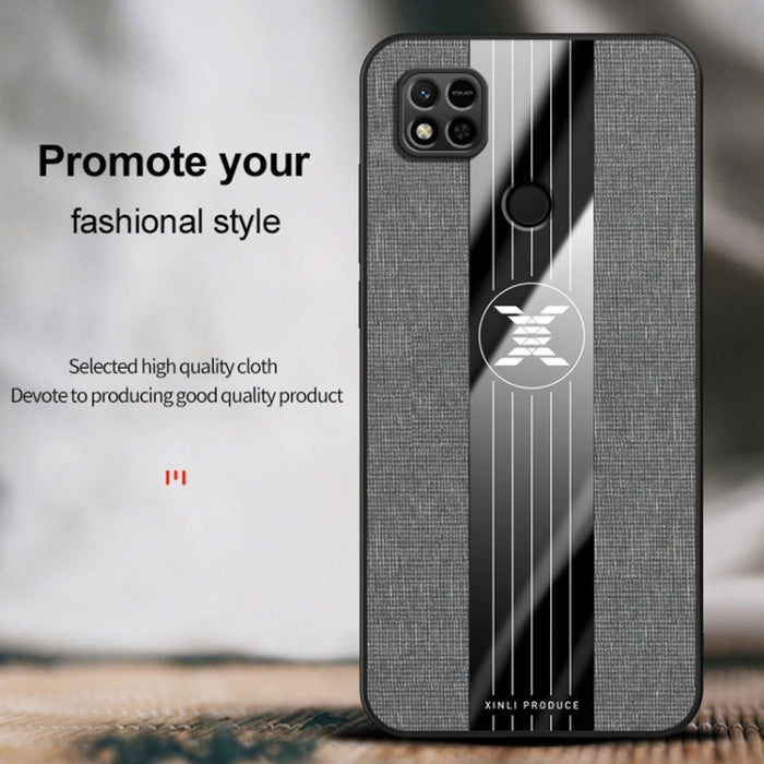 Funda de teléfono TPU a prueba de golpes con texto de tela de costura XINLI, For Xiaomi Redmi 10A, For Xiaomi Redmi K50, For Xiaomi Redmi K50 Gaming, For Xiaomi Redmi Note 11E, For Xiaomi Redmi Note 11T Pro, For Xiaomi Redmi Note 11 Global             ...