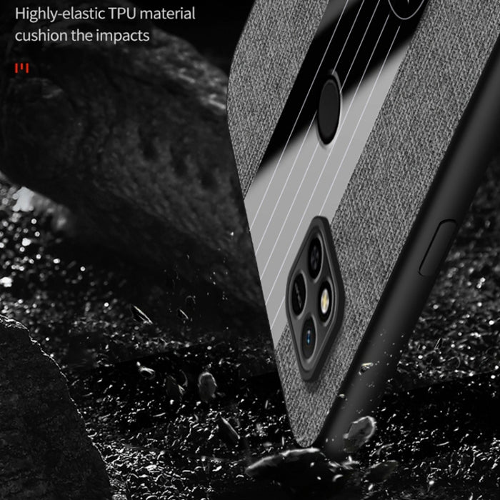 Funda de teléfono TPU a prueba de golpes con texto de tela de costura XINLI, For Xiaomi Redmi 10A, For Xiaomi Redmi K50, For Xiaomi Redmi K50 Gaming, For Xiaomi Redmi Note 11E, For Xiaomi Redmi Note 11T Pro, For Xiaomi Redmi Note 11 Global             ...